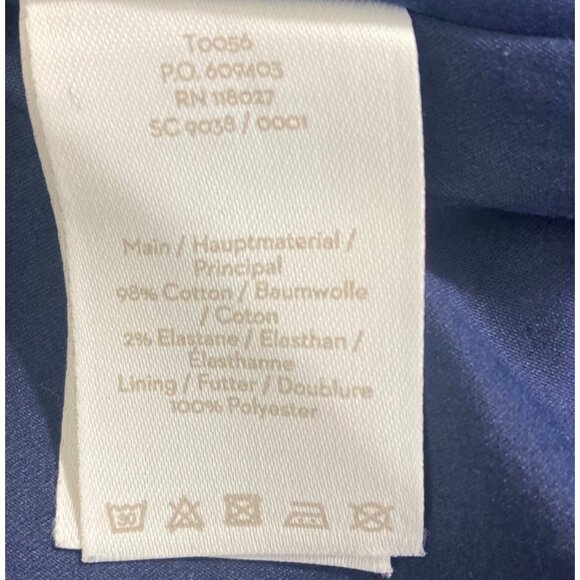 Boden Mimi Velvet Mini Skirt 6 Blue Bird Star Whimsical Print Holiday Festive - Picture 5 of 9